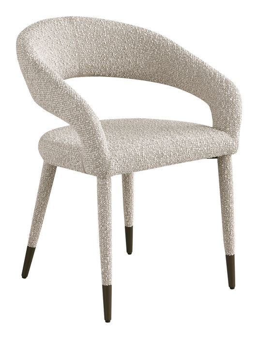 Richmond Eetkamerstoel Gia Chunky stof - Naturel