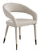 Richmond Eetkamerstoel Gia Chunky stof - Naturel