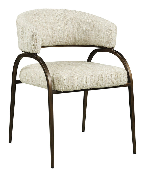 Richmond Eetkamerstoel Charda Angora - Beige