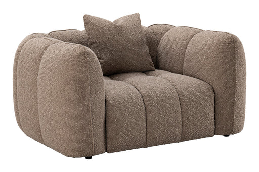 Richmond Fauteuil Hogan Chunky stof - Mocca