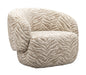 Richmond Fauteuil Milano Tiger stof - Beige