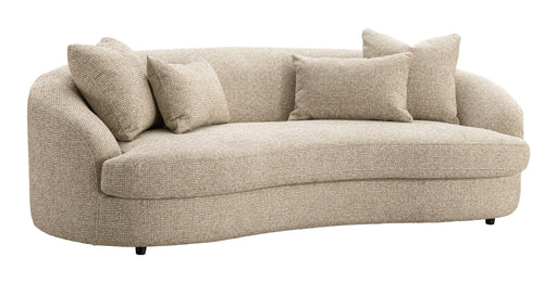 Richmond Organische Bank Morena 235cm, Blockweave stof - Crème
