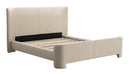Richmond Bed Divana Chevron-stof, 160 x 200cm - Beige