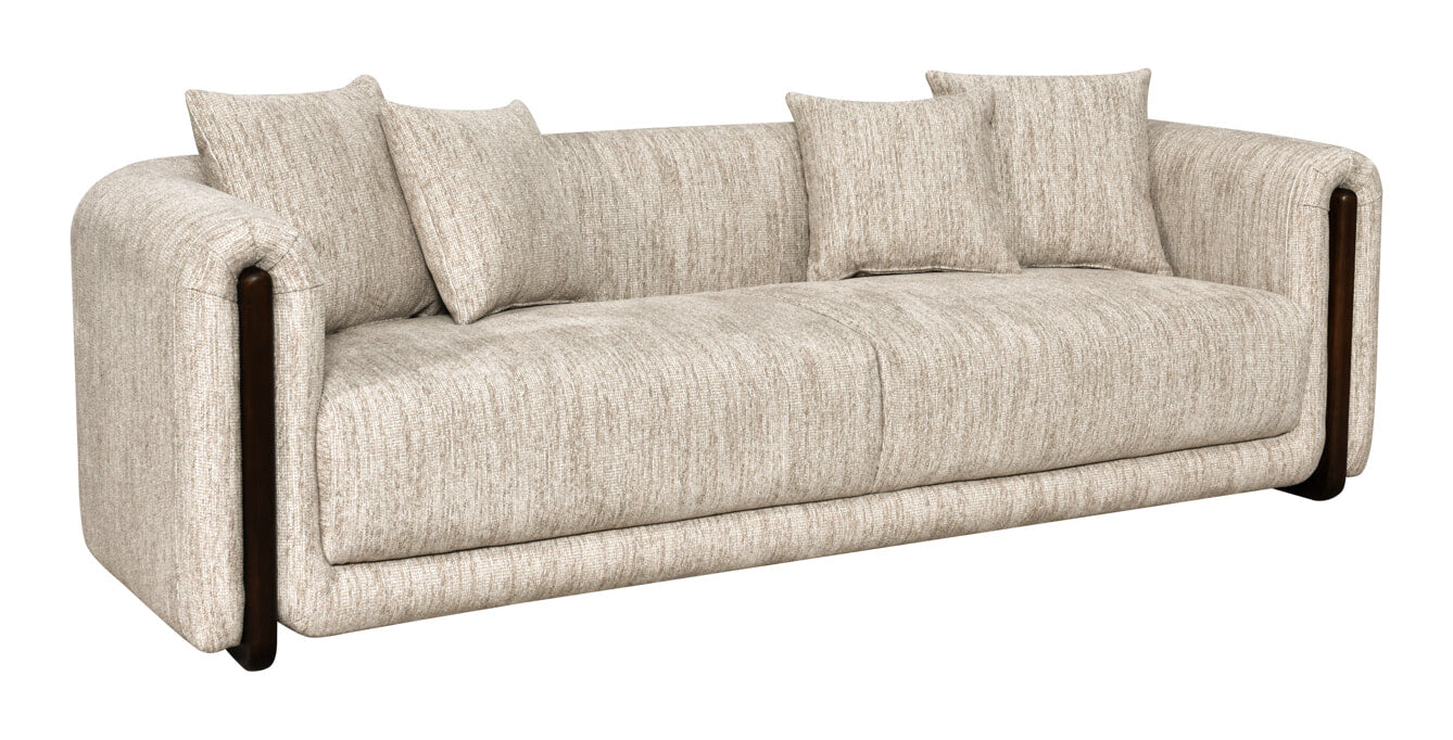 Richmond Bank Winslov 238cm, Essen & Softweave stof - Naturel