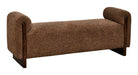 Richmond Bankje Winslov Blockweave, 152cm - Bruin