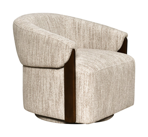 Richmond Draaifauteuil Marina Softweave en essenhout - Naturel