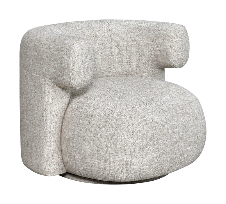 Richmond Draaifauteuil Talley Tweed - Crème