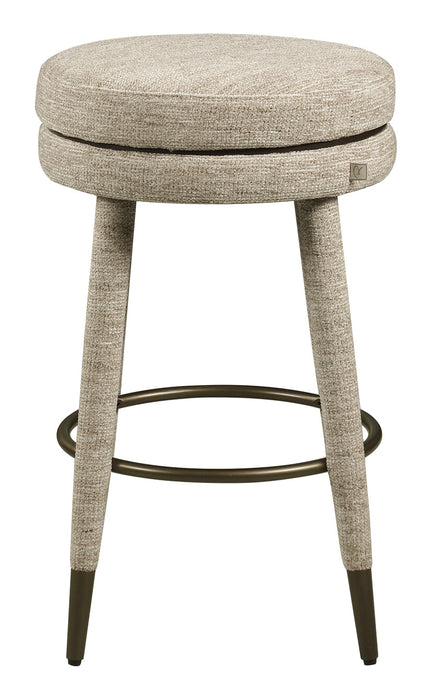 Richmond Draaibare Barkruk Tenashar Softweave stof - Naturel (zithoogte 68cm)
