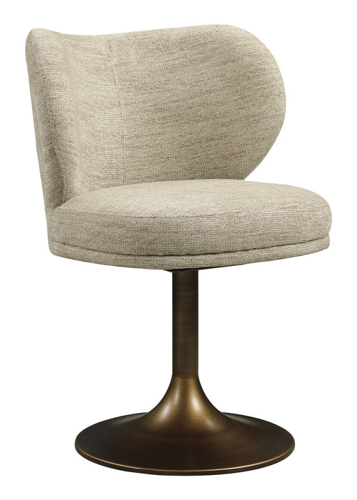 Richmond Draaibare Eetkamerstoel Amely Softweave stof - Naturel