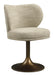 Richmond Draaibare Eetkamerstoel Amely Softweave stof - Naturel
