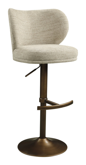 Richmond Draaibare Barstoel Amely Softweave - Naturel (zithoogte 61-83cm)