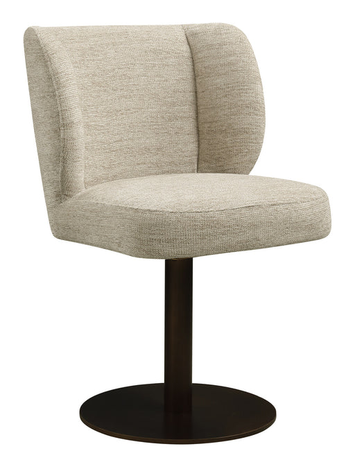 Richmond Draaibare Eetkamerstoel Fiona Softweave stof - Naturel