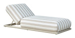Richmond Verstelbaar Outdoor Daybed Sullivan Stof, 196 x 85cm - Ecru Stripe