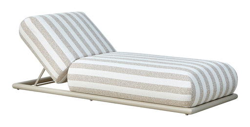 Richmond Verstelbaar Outdoor Daybed Sullivan Stof, 196 x 85cm - Ecru Stripe