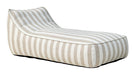 Richmond Outdoor Daybed Solada Ecru Stripe, 180 x 90cm - Beige