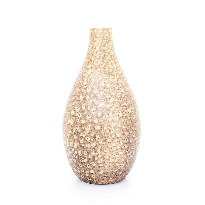 By-Boo Vaas Era Keramiek, 40cm - Bruin