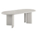 Nest of Nora Eettafel Inka - 220x100x75 cm - MDF - Offwhite / Sand