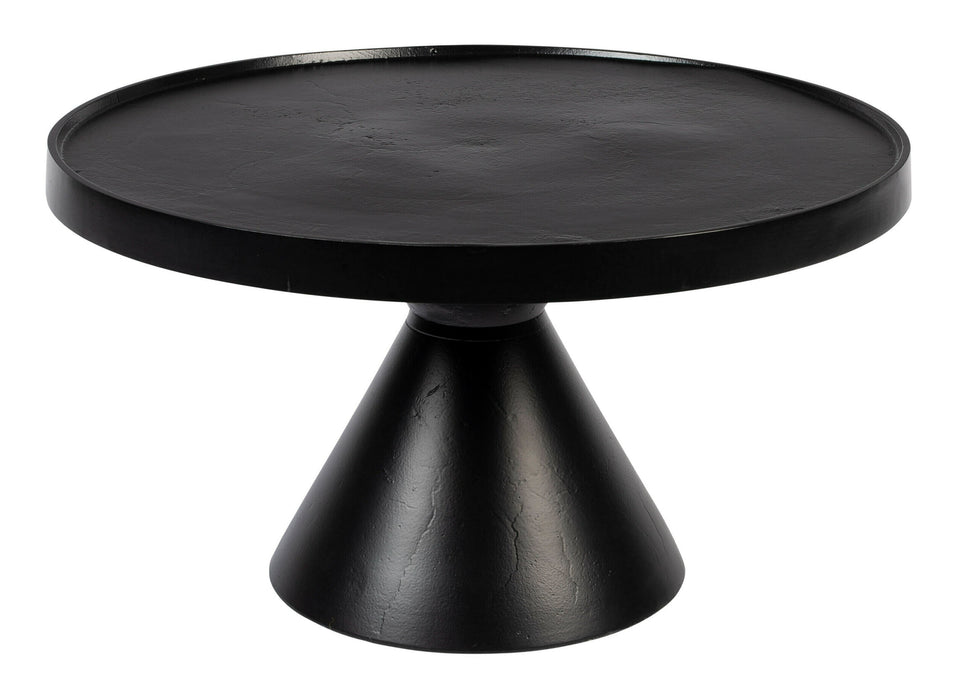 Zuiver Ronde Salontafel Floss 60cm - Zwart