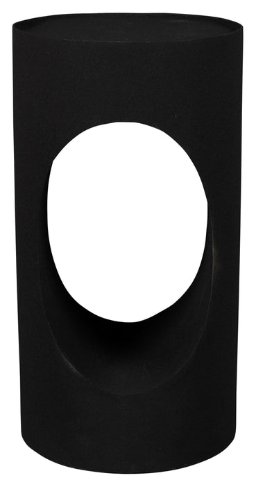 Dutchbone Ronde Bijzettafel Sai 30cm - Zwart
