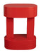 Dutchbone Bijzettafel Magenta 36 x 20cm - Rood - Ovaal