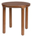 Zuiver Ronde Bijzettafel Storm Eikenhout, 45cm