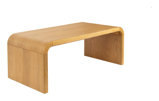 Zuiver Salontafel Brave Eiken en rubberhout, 120 x 60cm - Naturel