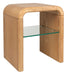 Zuiver Bijzettafel Brave Eiken en rubberhout, 50 x 42cm - Naturel