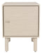 Zuiver Nachtkastje Morning Acaciahout en rotan, 45 x 40cm - Beige