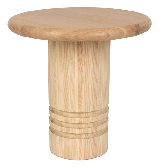 Zuiver Ronde Bijzettafel Chunk Eiken, 45cm - Naturel