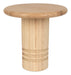 Zuiver Ronde Bijzettafel Chunk Eiken, 45cm - Naturel