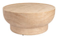 Zuiver Ronde Salontafel Noble Travertinlook, 80cm - Beige
