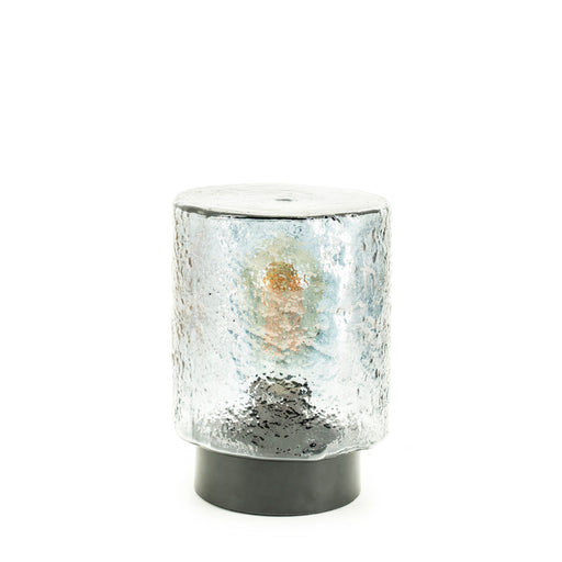 By-Boo Tafellamp Silon Glas 24cm hoog - Zwart