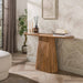 LifestyleFurn Sidetable Sharmila Mangohout, 135cm - Bruin