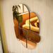 By-Boo Spiegel Kari 60 x 50cm - Beige - Organisch