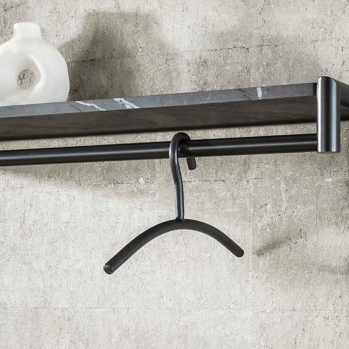 LifestyleFurn Kledinghanger Maurice Gun metal