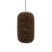 By-Boo Hanglamp Shanga Houten kralen, 24cm - Bruin