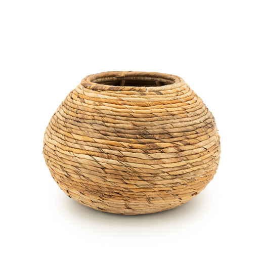 By-Boo Plantenpot Benti Abaca, 35cm hoog - Natuurlijk