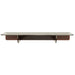 By-Boo Wandplank Plexo Acryl, 60cm - Bruin