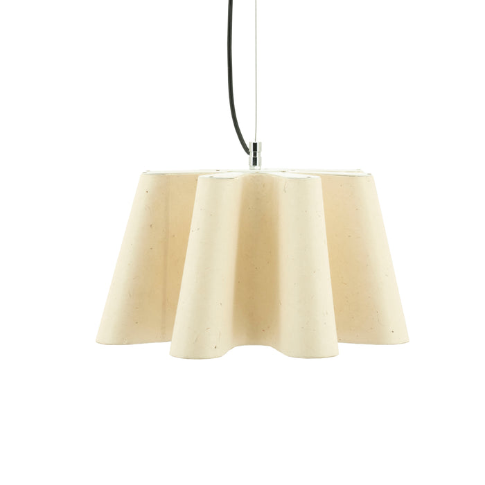 By-Boo Hanglamp Meander Handgemaakt papier, 40cm - Natuurlijk