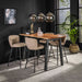 Industriele Boomstam Bartafel Judge 147 x 80cm - Massief acacia naturel
