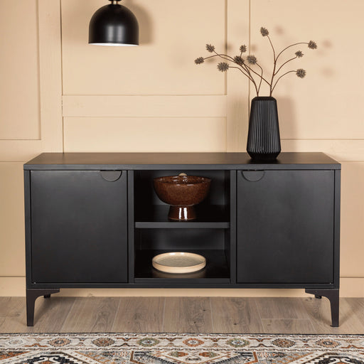 Nohr TV-meubel Danyella 120cm - Zwart - ThatLyfeStyle