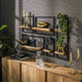 Wandschap Edge Acaciahout Naturel Set van 5 - Giga Meubel - ThatLyfeStyle