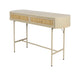 ZILT Sidetable Meja Rattan, 120cm