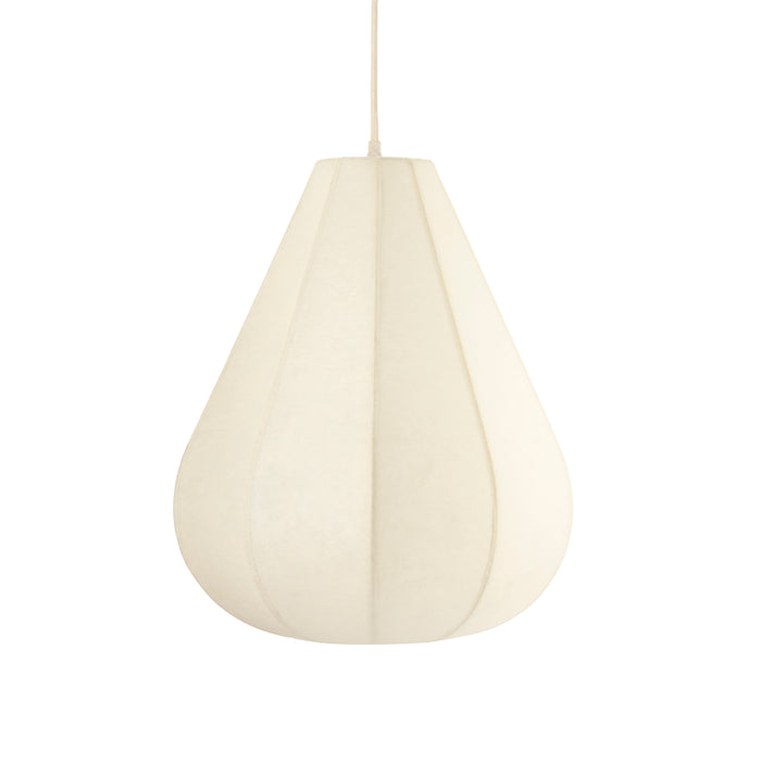 By-Boo Hanglamp Oto Papier, 40cm - Wit