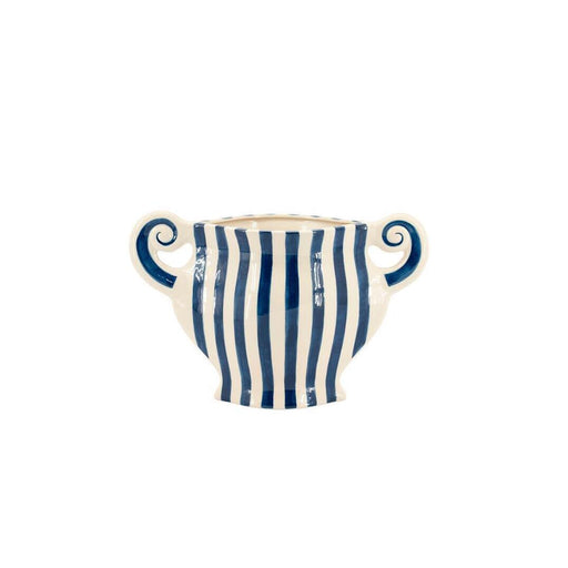 By-Boo Vaas Blu 3 27cm hoog - Blauw