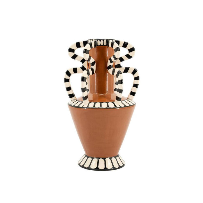 By-Boo Vaas Dusa 1 40cm hoog - Bruin