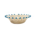 By-Boo Schaal Dapple 29cm - Beige/Blauw