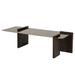 By-Boo Salontafel Voro Mangohout en ijzer, 103 x 43cm - Bruin