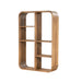 By-Boo Wandkast Cup & Co Teakhout, 90 x 64cm - Bruin