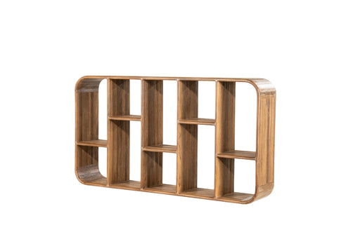 By-Boo Wandkast Cup & Co Teakhout, 60 x 110cm - Bruin